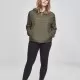Дамско яке в цвят маслина от Urban Classics Ladies Basic Pull Over, Якета - Hoodstyle.bg