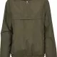Дамско яке в цвят маслина от Urban Classics Ladies Basic Pull Over, Якета - Hoodstyle.bg