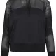 Дамски суичър в черно Urban Classics Ladies Mesh Hoody, Суичъри - Hoodstyle.bg