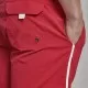 Мъжки бански в червено и бяло Urban Classics Retro, Къси панталони - Hoodstyle.bg