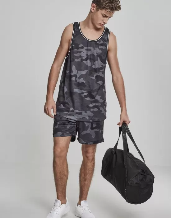 Мъжки камуфлажен потник Urban Classics darkcamo, Потници - Hoodstyle.bg
