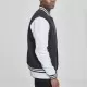 Мъжко колежанско яке в черно Urban Classics blk/wht