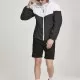 Мъжко яке Urban Classics 2-Tone Tech в бял и черен цвят, Якета Пролет / Есен - Hoodstyle.bg
