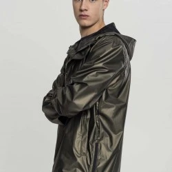 Мъжко яке без закопчаване Urban Classics в цвят маслина