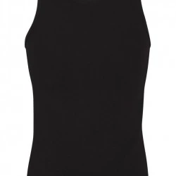 Комплект мъжки потници в черно Urban Classics 2-Pack Seamless Tanktop 