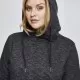 Дамски дълъг суичър Urban Classics в тъмносив цвят, Суичъри - Hoodstyle.bg