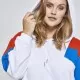 Дамски суичър в три цвята Urban Classics whtfireredbrightblue, Суичъри - Hoodstyle.bg