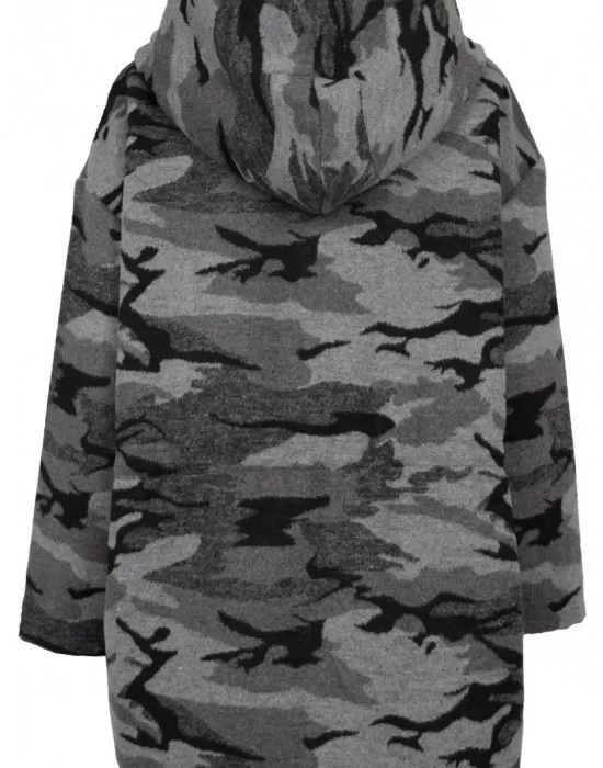 Дамска парка Urban Classics в сив камуфлаж, Жени - Hoodstyle.bg
