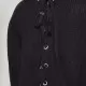 Дамски черен пуловер Urban Classics с връзки на гърба, Блузи - Hoodstyle.bg