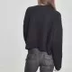 Дамски къс пуловер Urban Classics в черен цвят, Блузи - Hoodstyle.bg