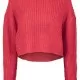 Дамски къс пуловер Urban Classics в червен цвят, Блузи - Hoodstyle.bg