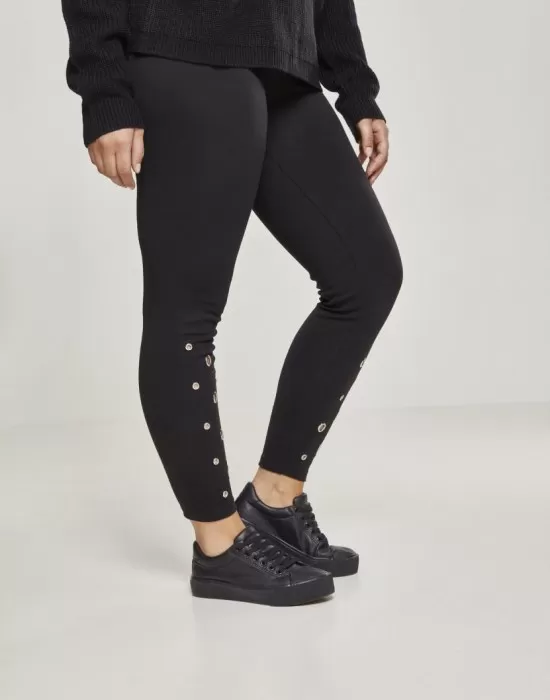 Дамски черен клин Urban Classics Eyelet, Клинове - Hoodstyle.bg