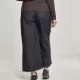 Дамски дънки в черен цвят Urban Classics  Ladies Denim Culotte black washed, Дънки - Hoodstyle.bg