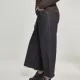 Дамски дънки в черен цвят Urban Classics  Ladies Denim Culotte black washed, Дънки - Hoodstyle.bg