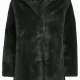 Дамско палто Urban Classics Teddy в черен цвят, Якета - Hoodstyle.bg