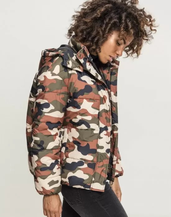 Дамско камуфлажно яке Urban Classics rustycamo, Якета - Hoodstyle.bg
