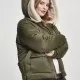 Дамско късо яке Urban Classics darkolivedarksand, Якета - Hoodstyle.bg