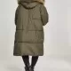 Дамско дълго яке с качулка Urban Classics darkolivebeige, Якета - Hoodstyle.bg