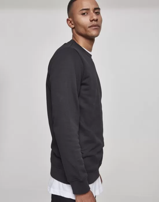 Мъжка блуза Urban Classics Basic в черен цвят, Блузи - Hoodstyle.bg