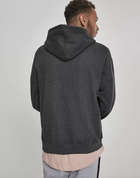 Мъжки тъмносив суичър Urban Classics Basic, Суичъри - Hoodstyle.bg
