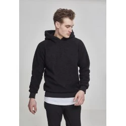 Мъжки суичър Urban Classics Sherpa в черен цвят