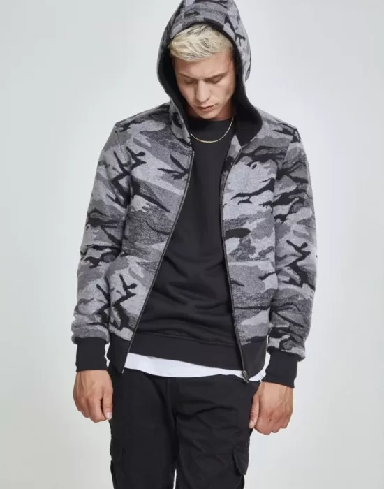 Мъжко камуфлажно яке Urban Classics darkcamo, Зимни якета - Hoodstyle.bg
