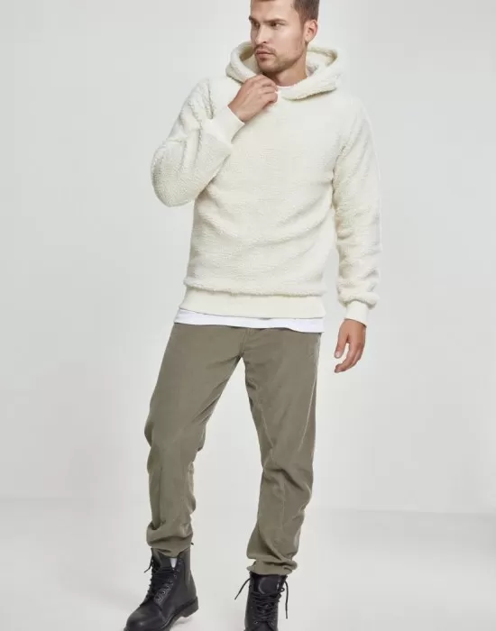 Мъжки панталони Urban Classics в цвят маслина, Панталони - Hoodstyle.bg