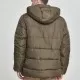 Мъжко яке без цип Urban Classics darkolive, Зимни якета - Hoodstyle.bg