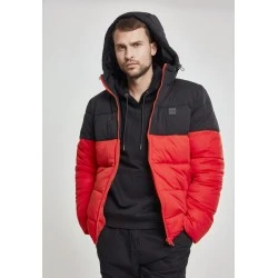 Мъжко зимно яке Urban Classics 2 Tone fireredblk