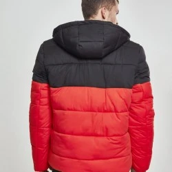 Мъжко зимно яке Urban Classics 2 Tone fireredblk