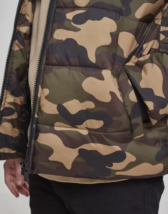 Мъжко зимно яке Urban Classics woodcamo, Зимни якета - Hoodstyle.bg