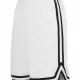 Мъжки къси панталони в бяло с черни кантове Urban Classics Ladies Stripes Mesh Shorts, Къси панталони - Hoodstyle.bg