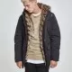Мъжко зимно яке Urban Classics в черен цвят, Зимни якета - Hoodstyle.bg