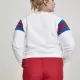 Дамска блуза в бяло от Urban Classics Ladies Sleeve Stripe Crew, Блузи - Hoodstyle.bg