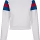 Дамска блуза в бяло от Urban Classics Ladies Sleeve Stripe Crew, Блузи - Hoodstyle.bg