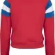 Дамска блуза в червено от Urban Classics Ladies Sleeve Stripe Crew, Блузи - Hoodstyle.bg