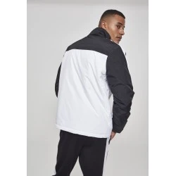 Мъжко яке в черно и бяло от Urban Classics Padded Pull Over Jacket 