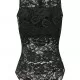 Елегантно дантелено боди в черен цвят URBAN CLASSICS LACES, Блузи - Hoodstyle.bg