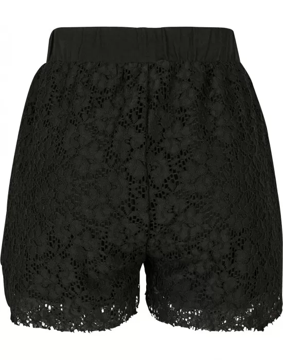 Дамски дантелени панталонки Urban Classics, Къси панталони - Hoodstyle.bg