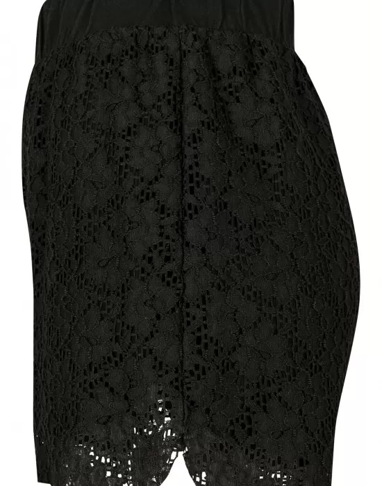 Дамски дантелени панталонки Urban Classics, Къси панталони - Hoodstyle.bg