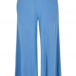 Дамски панталон в светлосин цвят Urban Classics Ladies Culotte