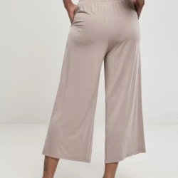 Дамски панталон в бежов цвят Ladies Modal Culotte