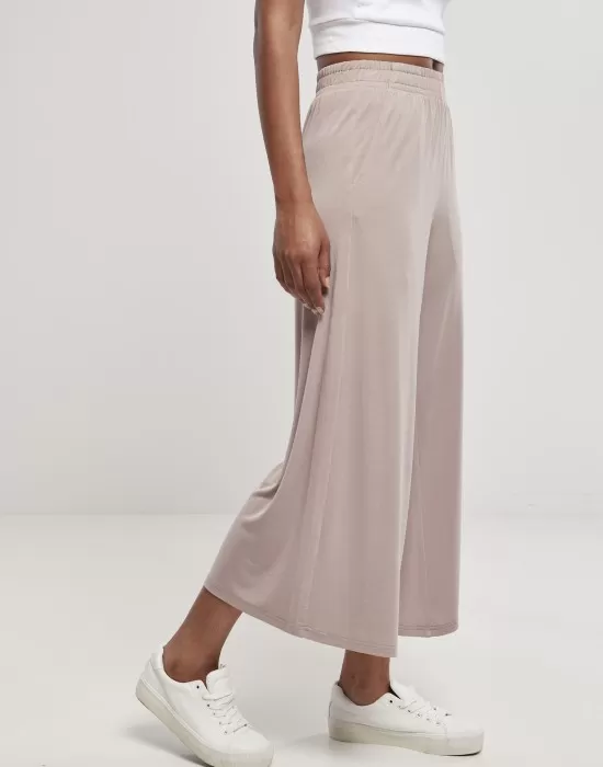Дамски панталон в бежов цвят Ladies Modal Culotte, Панталони - Hoodstyle.bg
