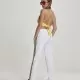 Дамски топ в жълт цвят Urban Classics Ladies Triangle Top brightyellow, Топове - Hoodstyle.bg