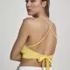 Дамски топ в жълт цвят Urban Classics Ladies Triangle Top brightyellow, Топове - Hoodstyle.bg