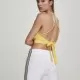 Дамски топ в жълт цвят Urban Classics Ladies Triangle Top brightyellow, Топове - Hoodstyle.bg