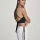 Дамски топ в черен цвят Urban Classics Ladies Triangle Top black, Топове - Hoodstyle.bg