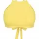 Дамски топ в жълт цвят Urban Classics Ladies Triangle Top brightyellow, Топове - Hoodstyle.bg