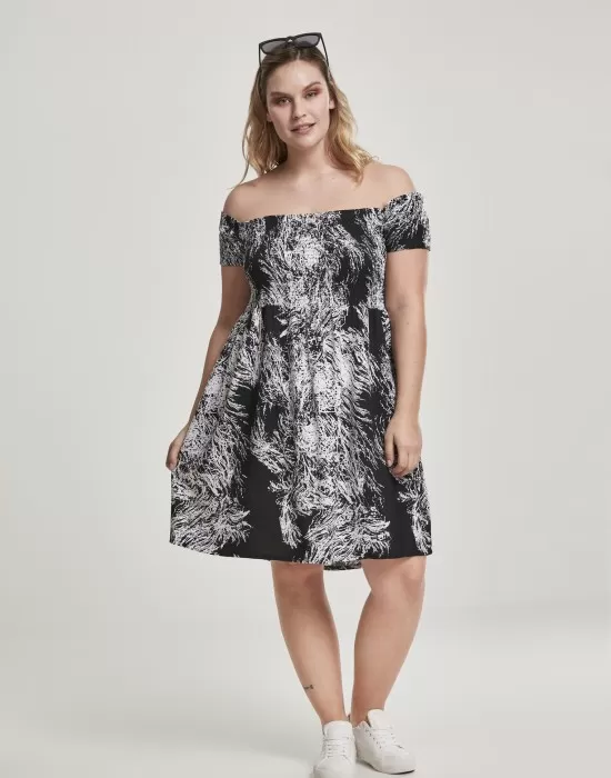 Мини рокля с голи рамене Urban Classics limb, Рокли - Hoodstyle.bg