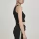 Дамски къс топ с едно рамо Urban Classics в черно, Топове - Hoodstyle.bg